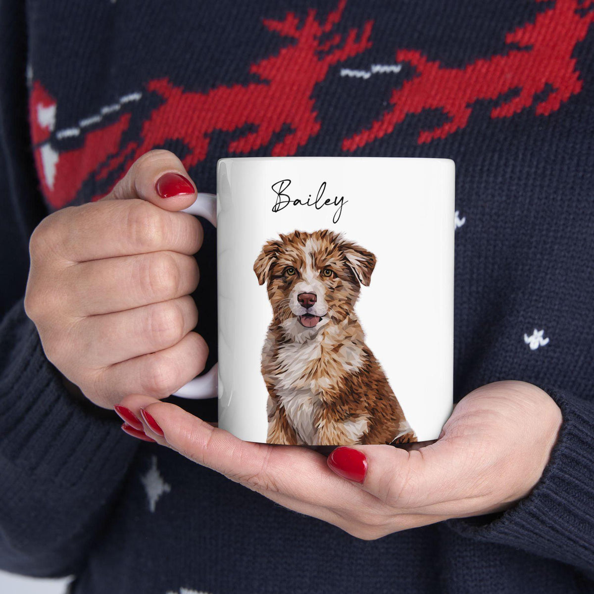 Custom Pet Portrait Mug