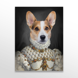 The Proper Lady Custom Pet Portrait