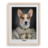 The Proper Lady Custom Pet Portrait
